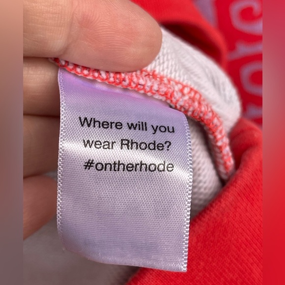 Rhode Resort  Sweatshirt size medium - Picture 8 of 10